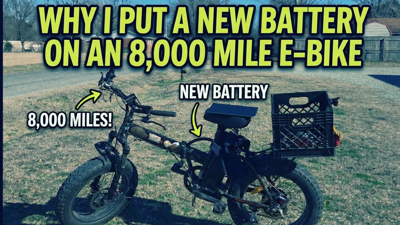 Why I Put a New Battery on an 8,000 Mile E-Bike