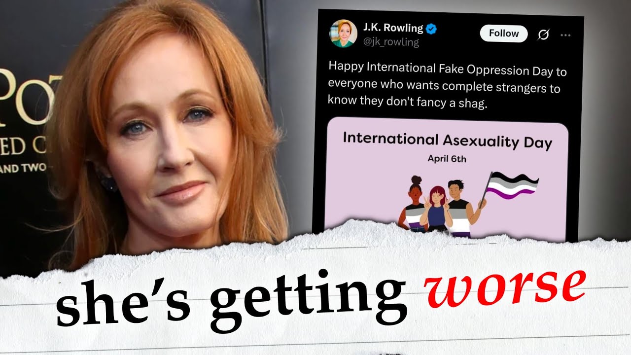JK Rowling's bigotry is expanding