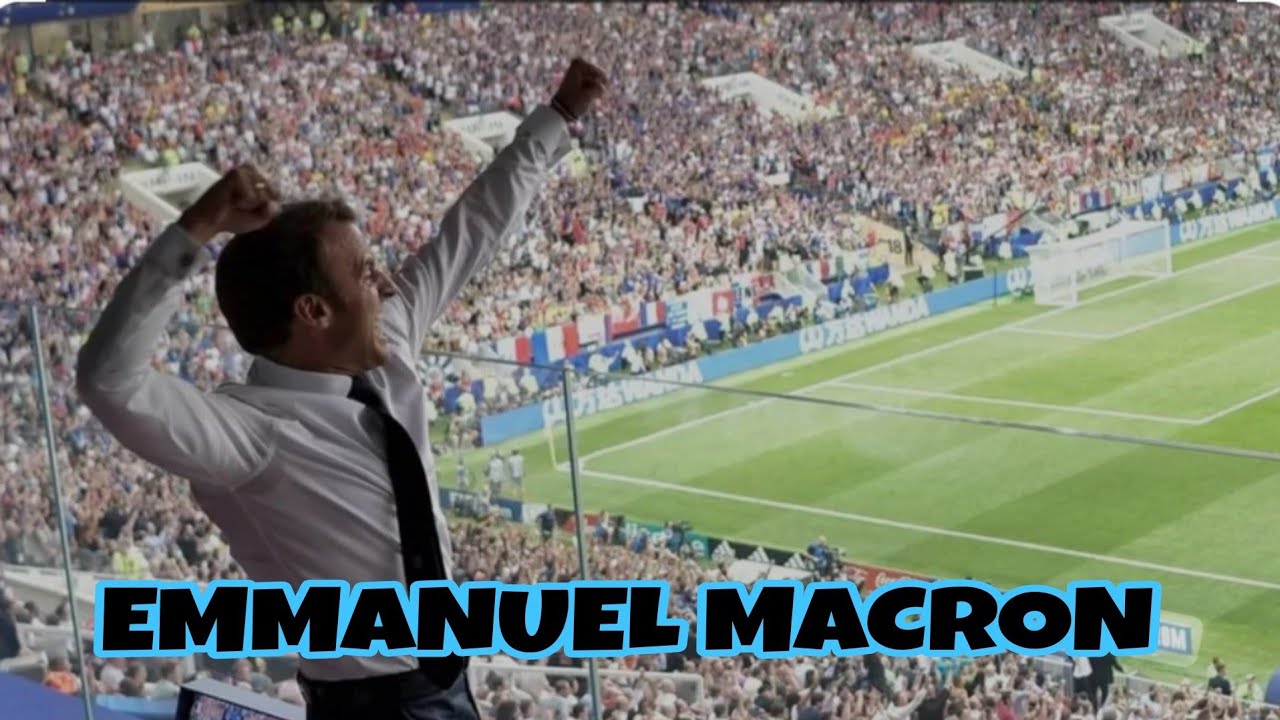 EMMANUEL MACRON CRAZY REACTION IN FIFA WORLD CUP QATAR 2022 🇶🇦