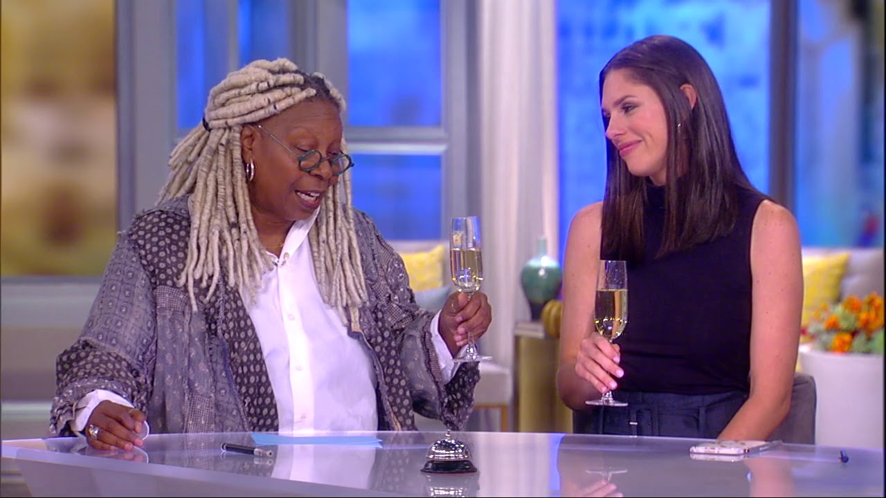 Whoopi Goldberg Toasts Abby Huntsman | The View
