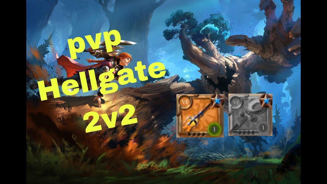 AlbionOnline /pvp Hellgate 2v2 #2