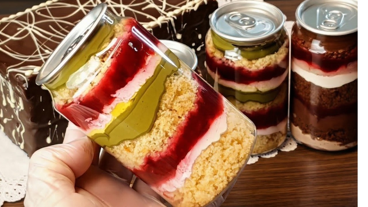 ЭТО ВИРУСНО! 😱 ДЕСЕРТ В БАНКЕ и ШОКОЛАДНЫЙ ТОРТ