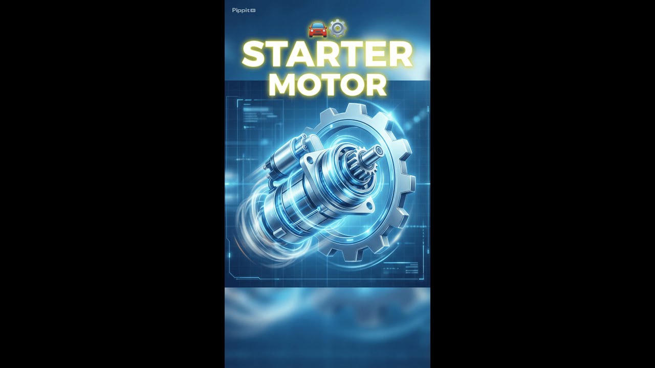 Starter Motor | Cara Kerja Mesin Hidup