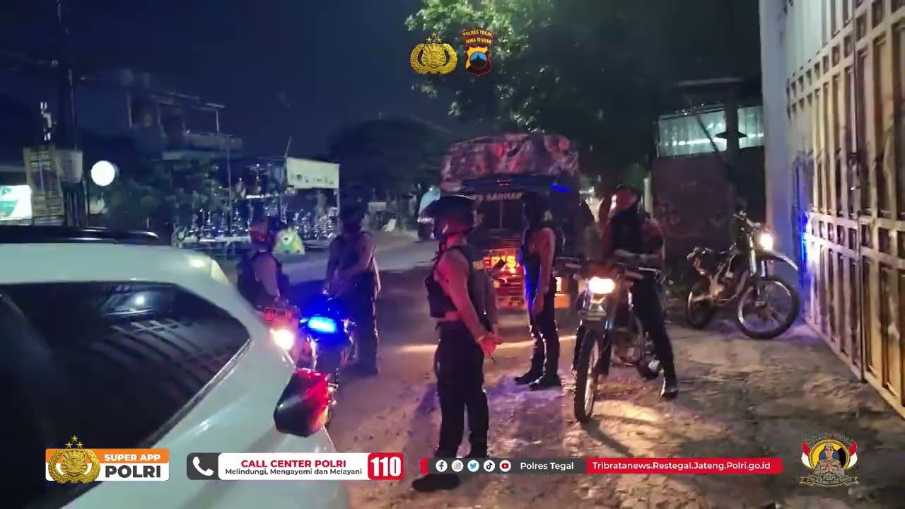 Patroli Skala Besar Polres Tegal