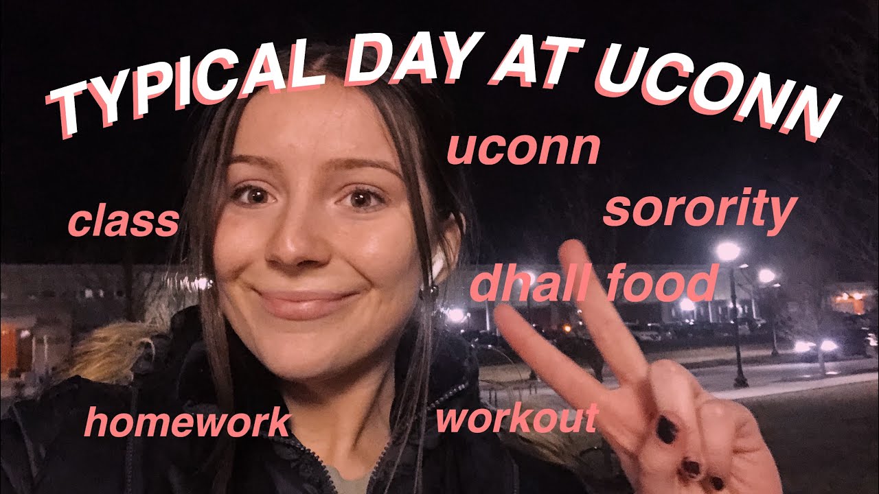 DAY IN MY LIFE AT UCONN | College Student Vlog | Typical Day at University of Connecticut