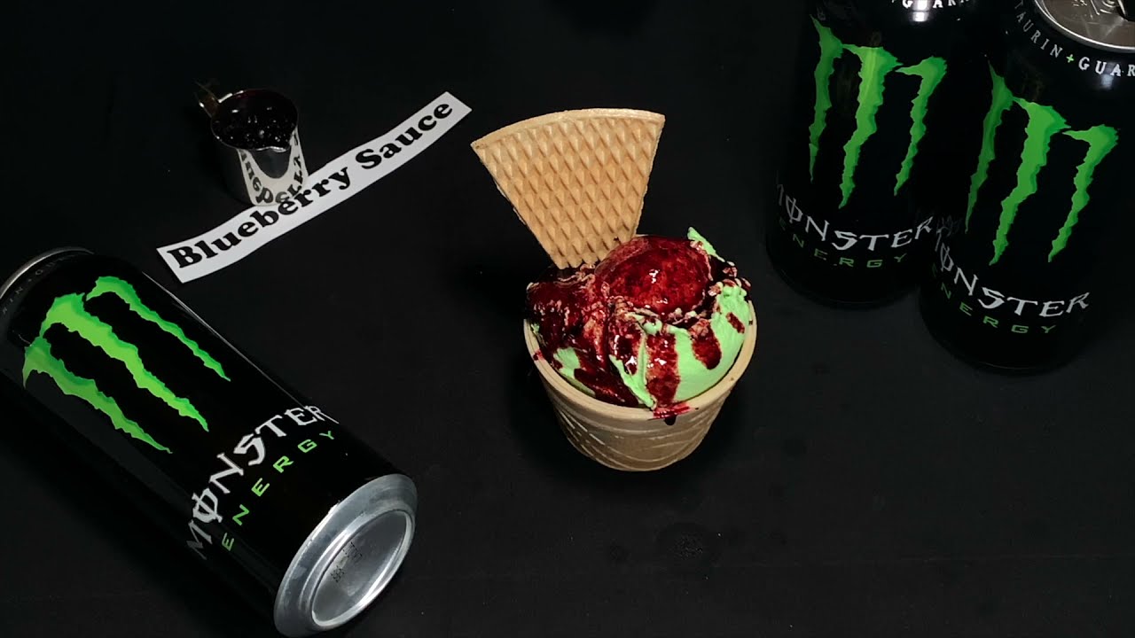 GREEN MONSTER ICE CREAM Satisfying To Watch | How To Make Monster Ice Cream