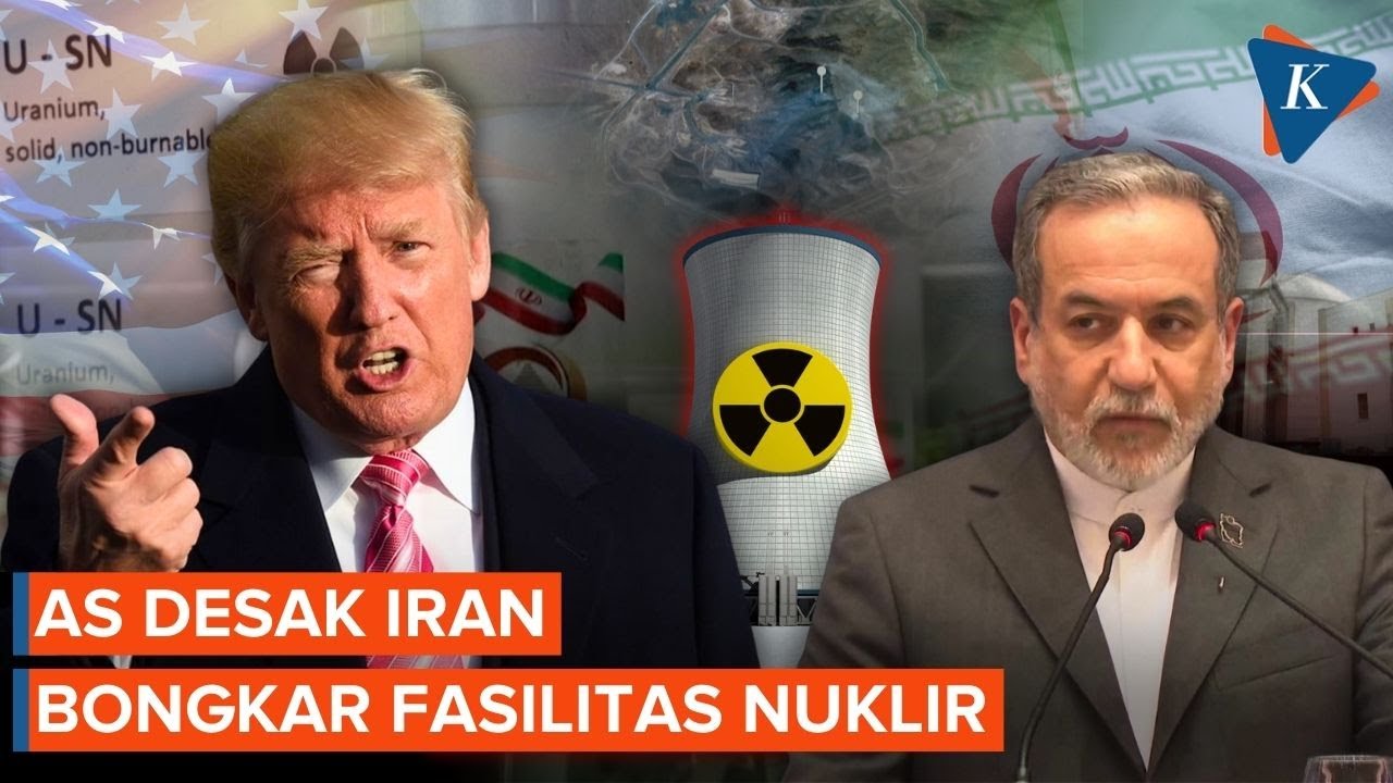 AS Tuntut Iran Bongkar 3 Fasilitas Nuklir dan Serahkan Stok Uranium