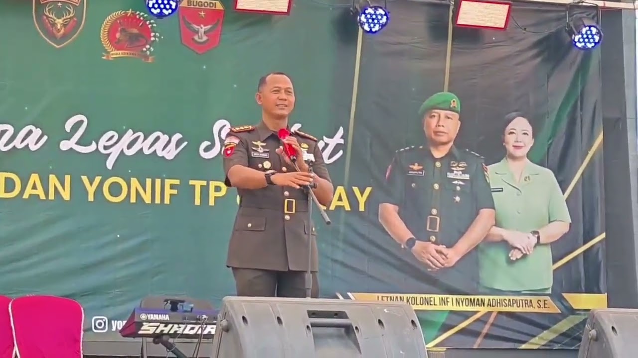 Serah Terima Jabatan (Sertijab) dan Lepas Sambut Danyonif TP 801/NAY