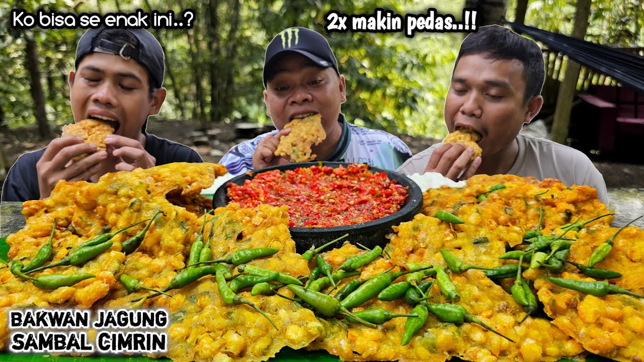 KOKOD MONONGEUN 🤣 MUKBANG GORENGAN BAKWAN JAGUNG RACIKAN SPA, GURIH ENAK KRIUK
