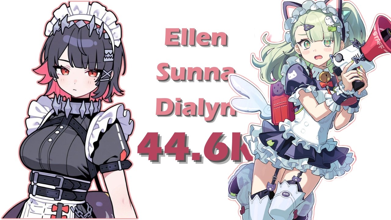 The Maid Duo Sunna & Ellen CAN'T Be Stopped! | 44.6k Butcher | Deadly Assault | Zenless Zone Zero