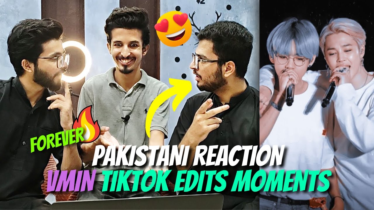 Vmin TikTok Edits - Reaction | Jimin & Taehyung | BTS | @reactionhub_010