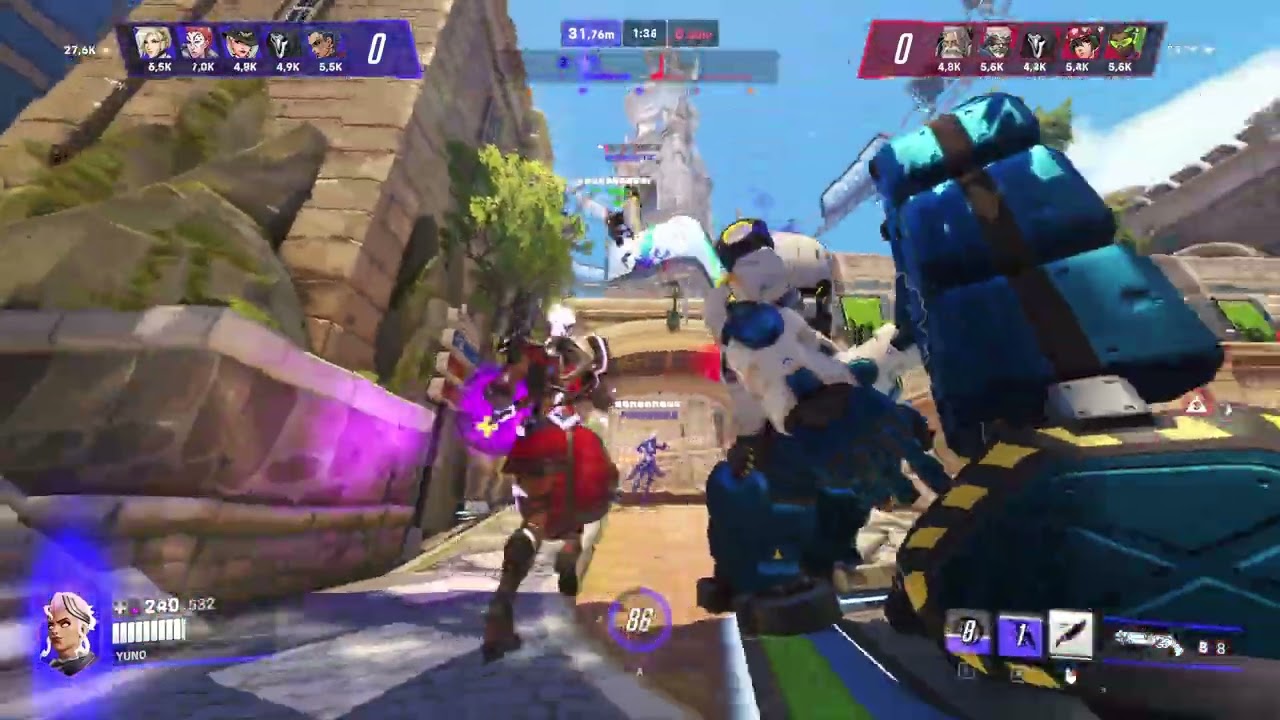 Overwath stadium ont a perdu