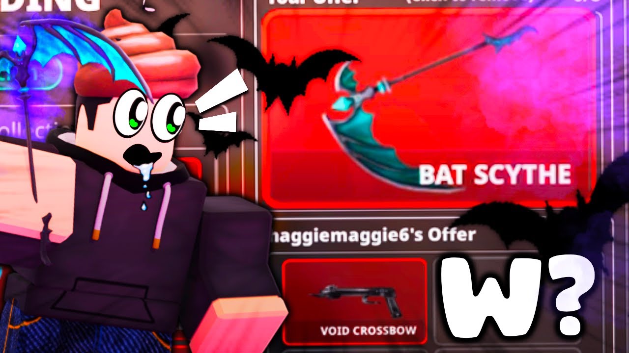What People Trade For Bat Scythe | Murder Vs Sheriff Duels