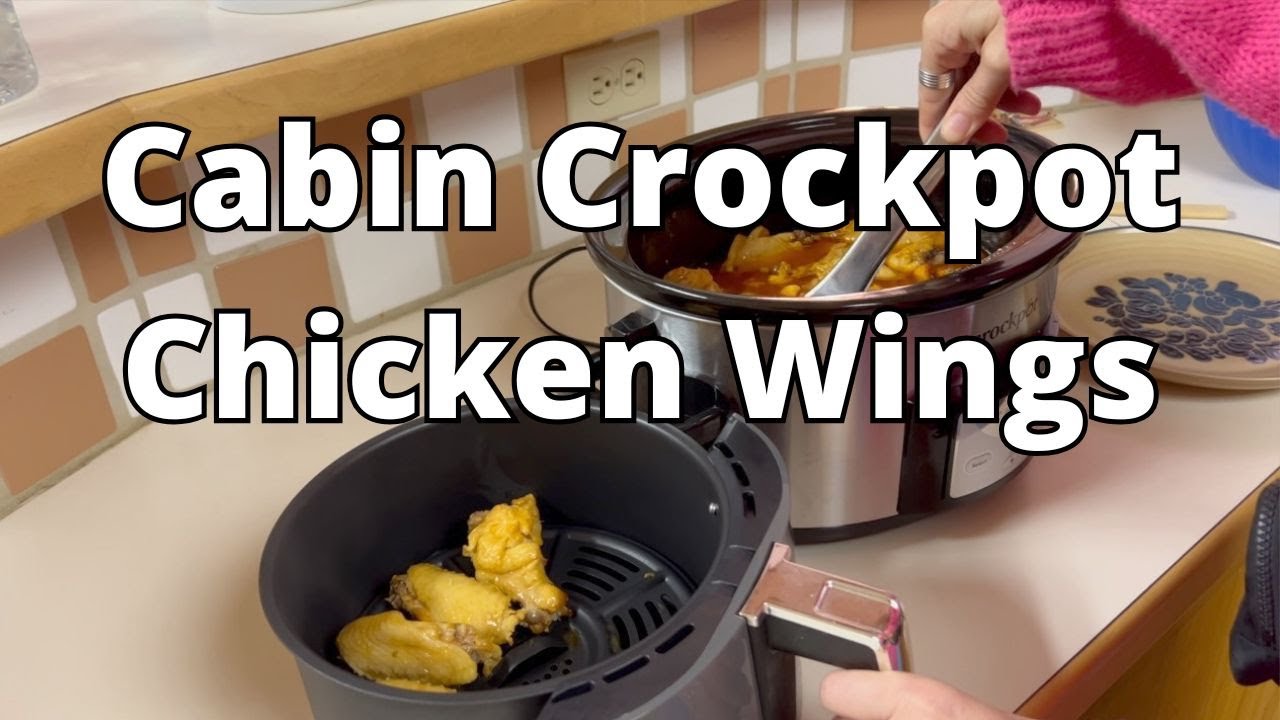 Cabin Crockpot Chicken  Wings
