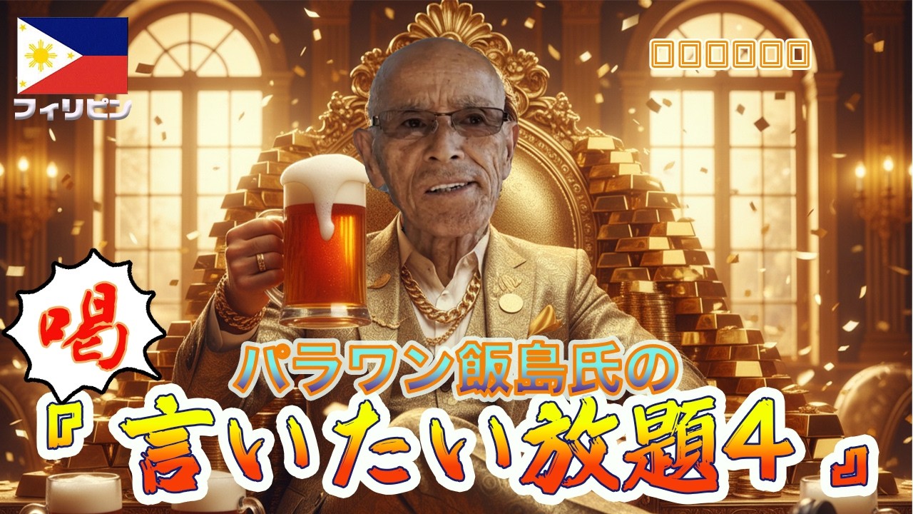 湘ちゃんネル フィリピン・パラワン島・飯島民宿主人の『言いたい放題４』プエルトプリンセサにて対談