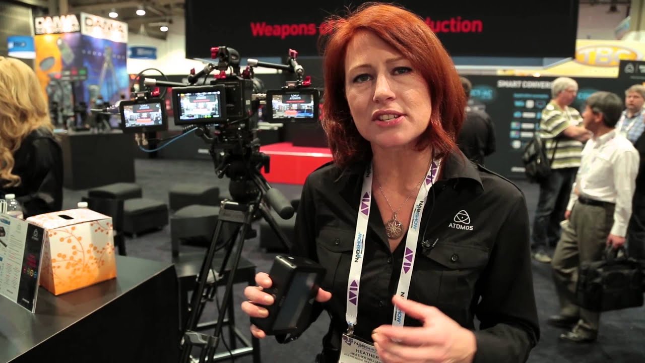 Atomos Ninja 2 & Samurai Blade Field Recorders, NAB 2013, Las Vegas
