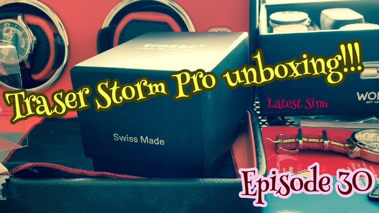 Watch Unboxing &mdash; Traser H3 Black Storm Pro!