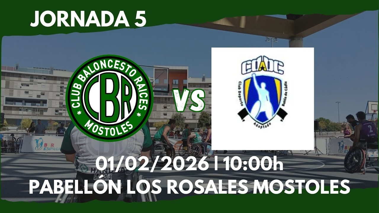 Emisión en directo de Club Baloncesto Raices