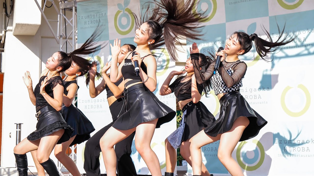 タン･サ･サ 女子中高生アイドル 固定カメラ ダンス&ボーカル Japanese girls Idol group [4K]