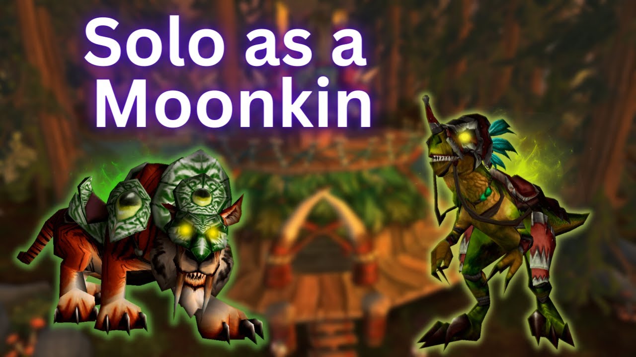 Wotlk Classic Balance Druid ZG Mount Run Solo