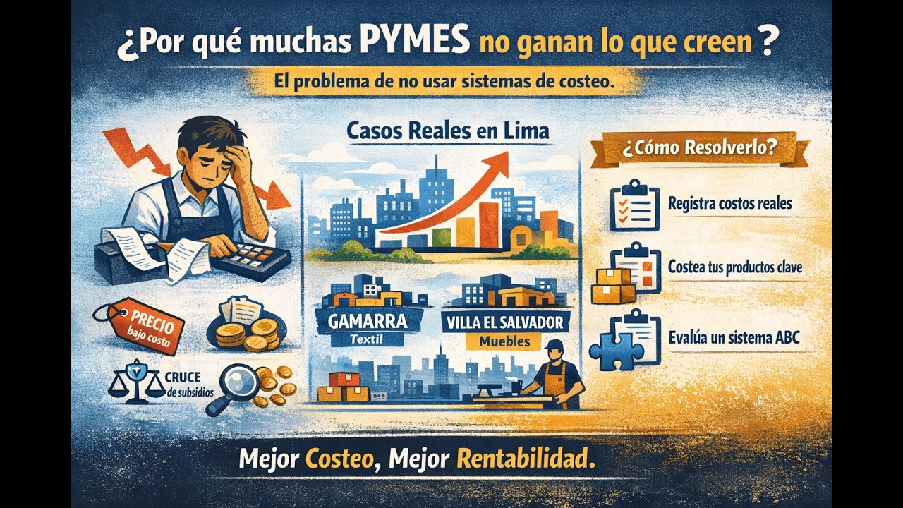 ¿Por qué muchas PYMES no ganan lo que creen? | UPN