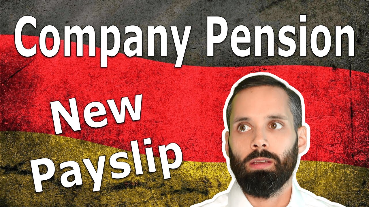 German Payslip With & Without Company Pension | Save Taxes & Social Security With Company Pension