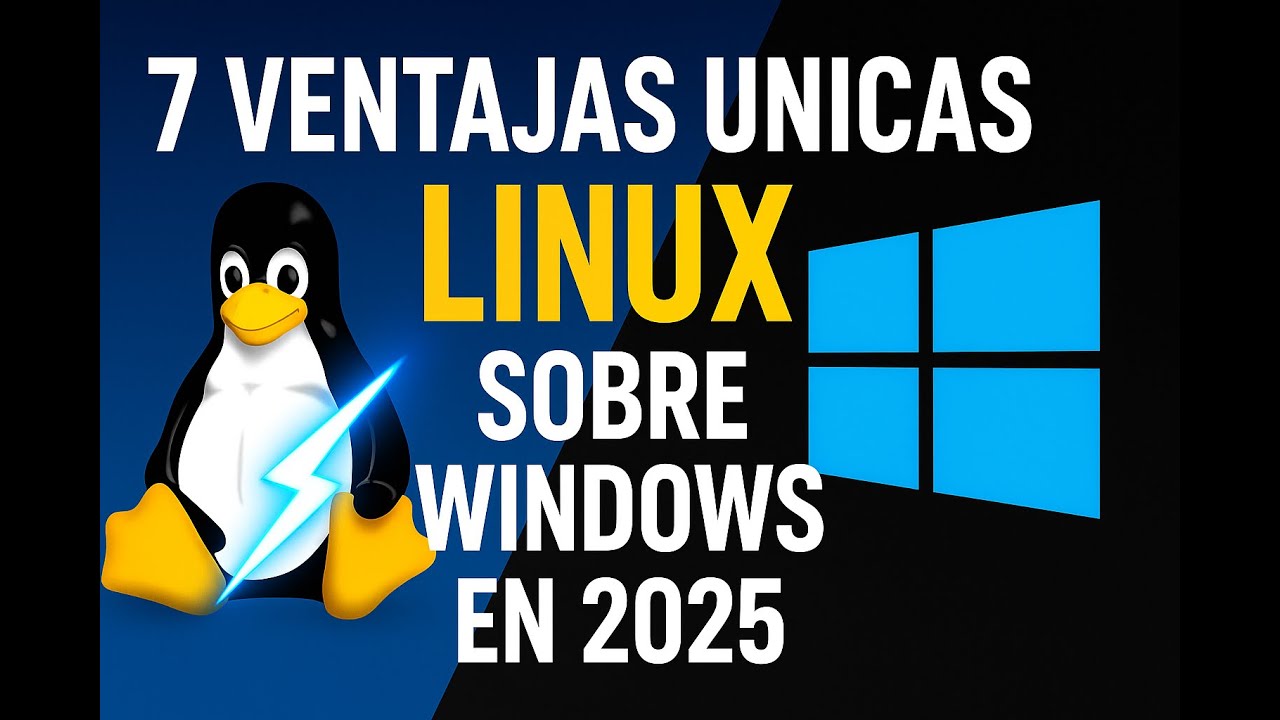 7 Ventajas Únicas de Linux sobre Windows en 2025
