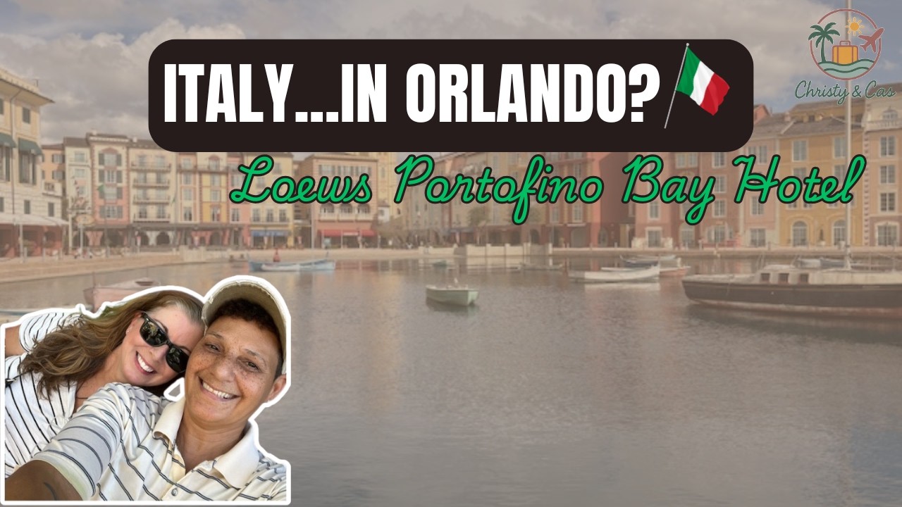 Italy vibes in Orlando? Loews Portofino Bay Room Review | Bay View Double Room | Room 1502