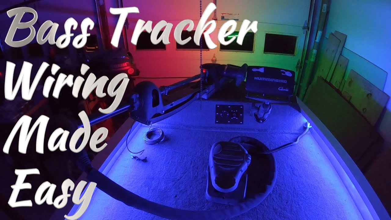 Wiring A Bass Tracker Pro 17 The Easy Way! {30 Yr Old Boat Rehab Project!}