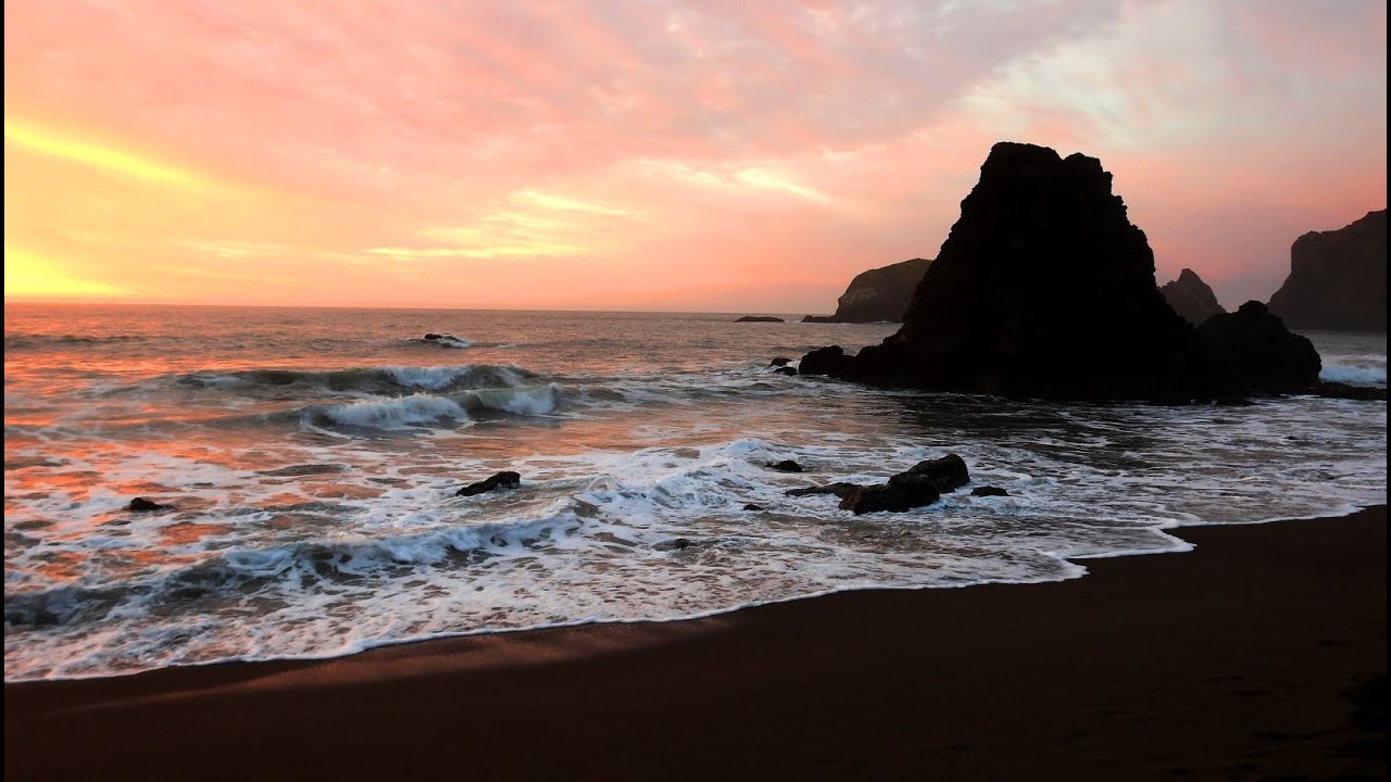 Marin Headlands, Fort Baker, Rodeo Beach with best views of San Francisco and Golden Gate Bridge.