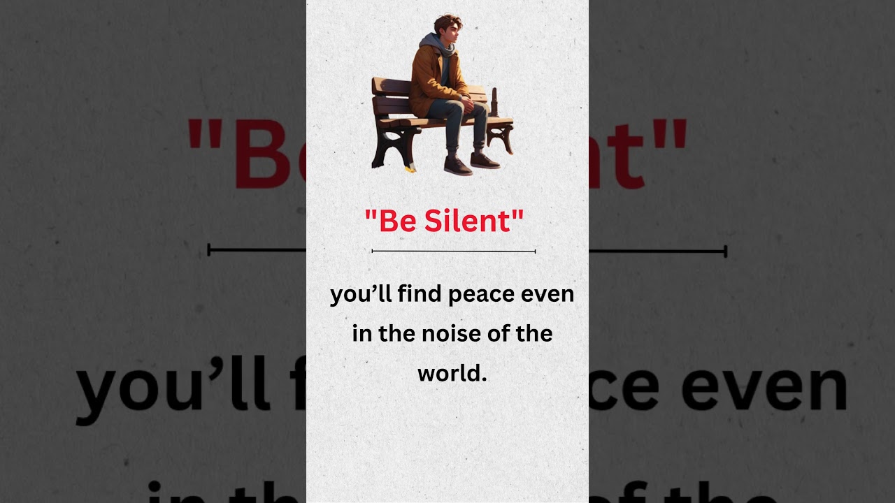 Be Silent || Learn Deep English Through Emotional Stories||  