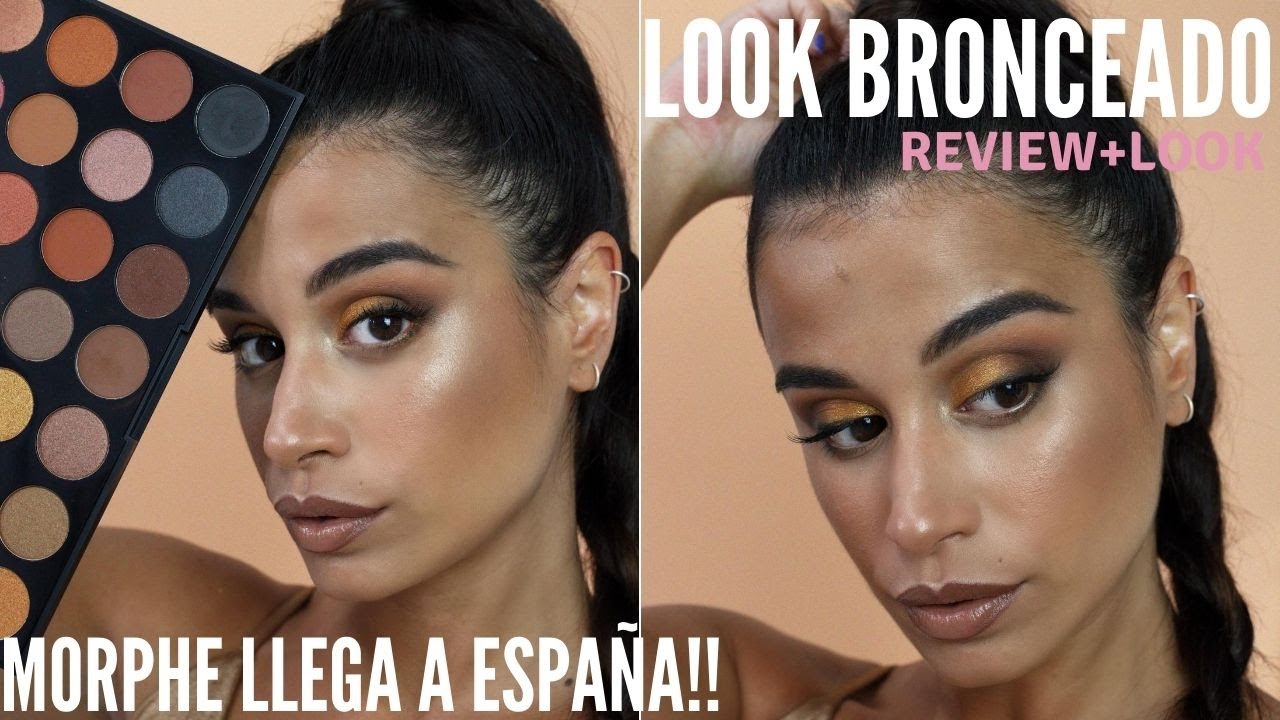LOOK BRONCEADO con charleta. MORPHE LLEGA A ESPAÑA!! Conluzycolor