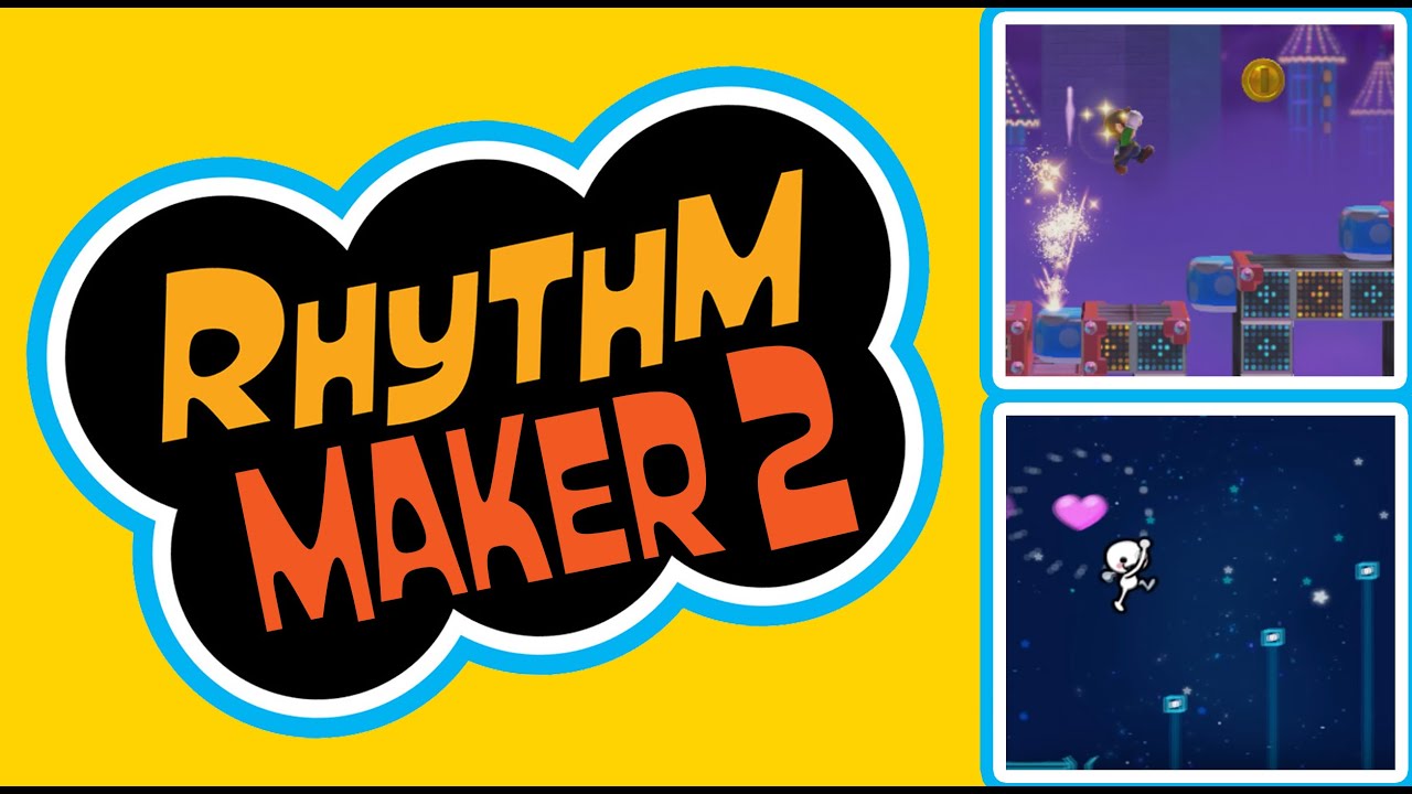 Rythm Maker 2 - Night Walk - Rhythm Heaven x Super Mario Maker 2