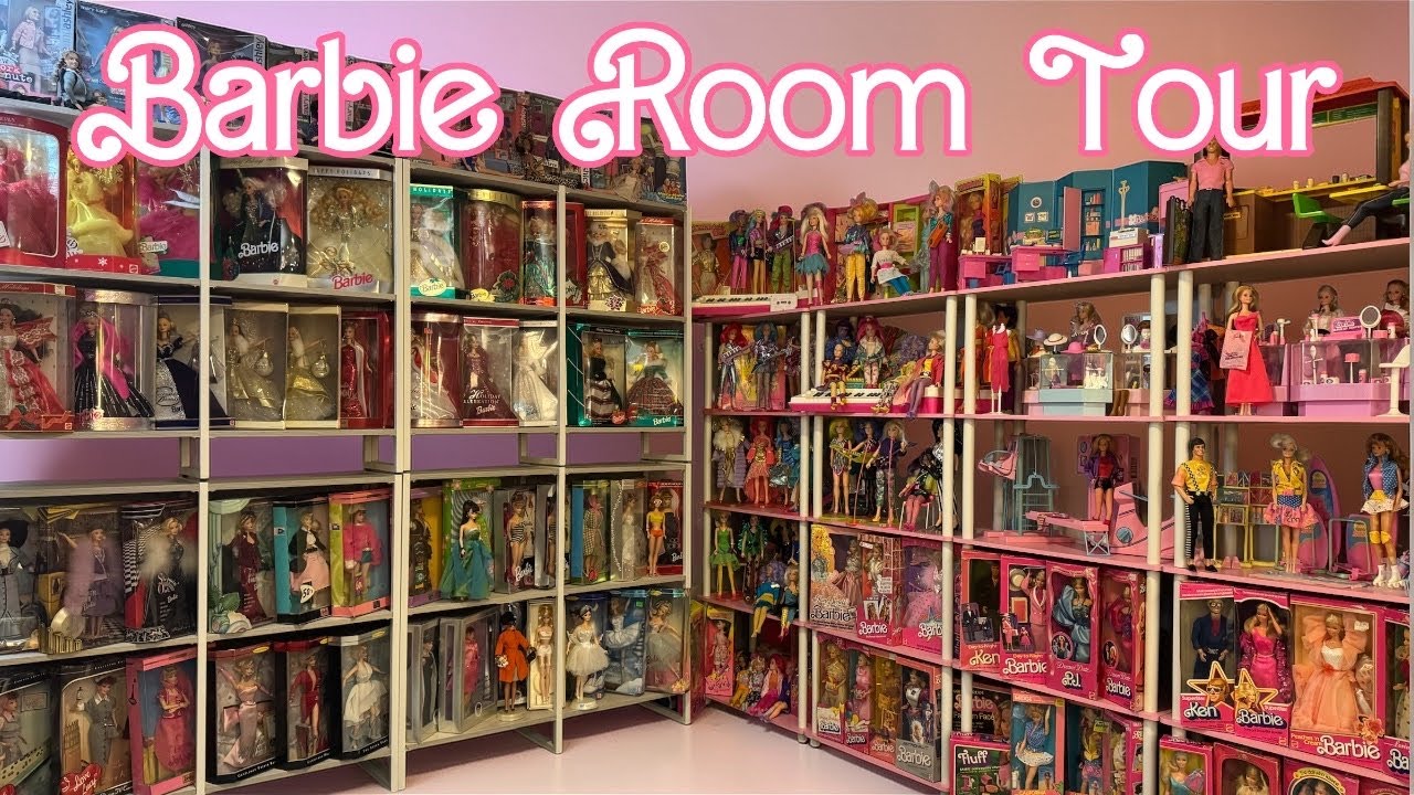 Memorabilia Room featuring Barbie, Jem, View Master, Color Forms, Lite Brite, My Little Pony..