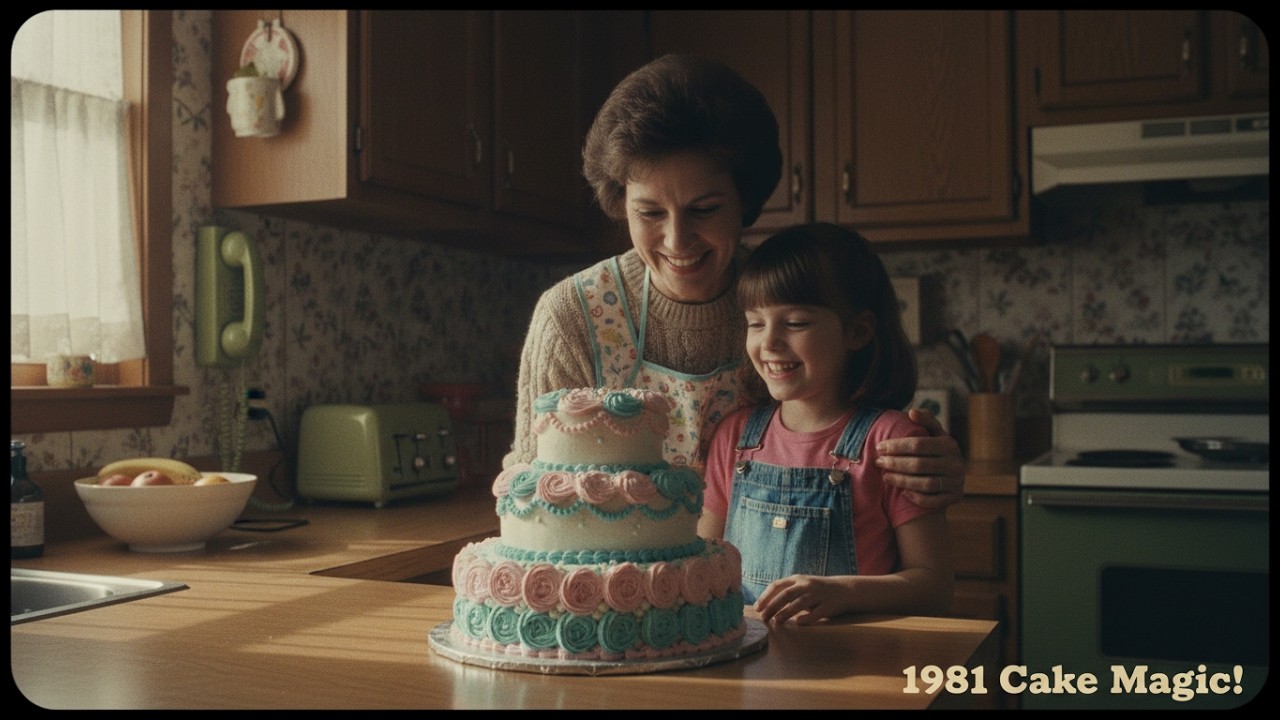 Betty Crocker. Super Moist Cake Mix and Frosting. 1981 Classic TV Commercial