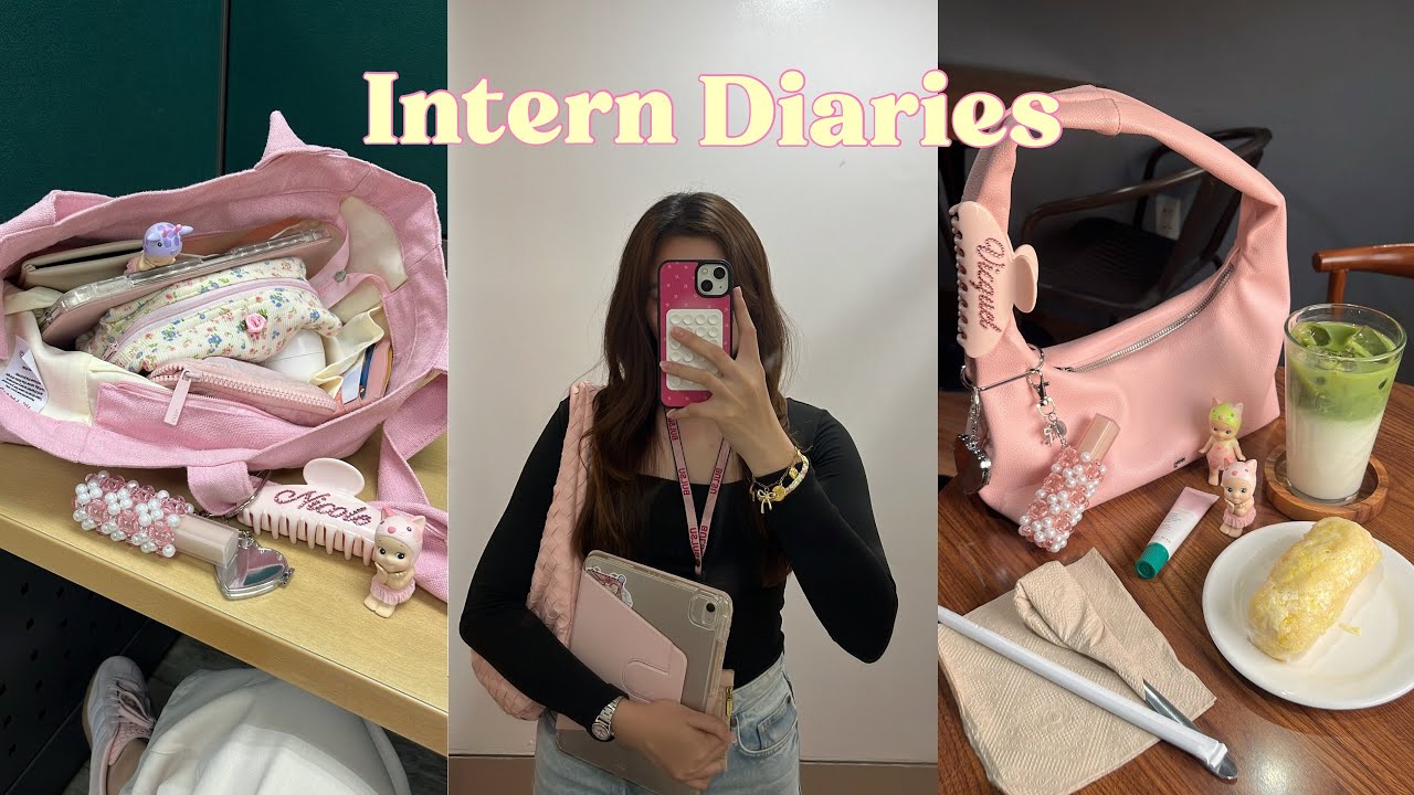 Intern Diaries | office days, making memories, and pull out day 📓📸💋