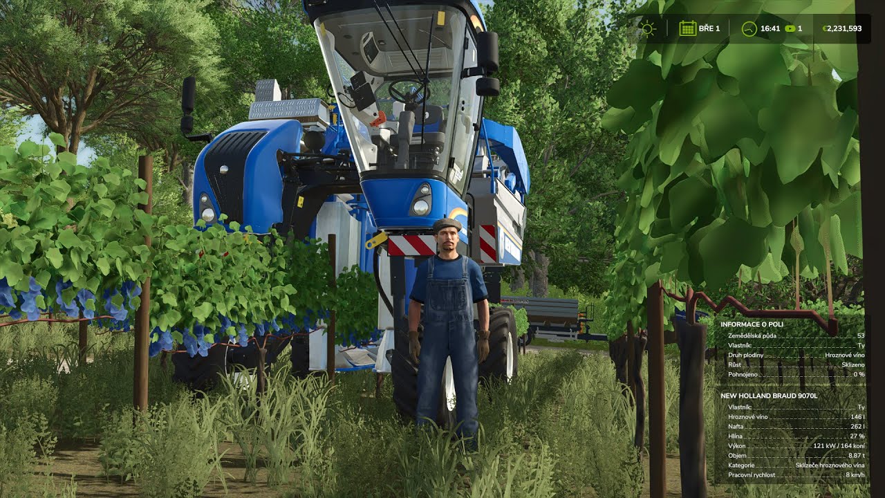 Sklizeň vína | Farming Simulator 25 | #98