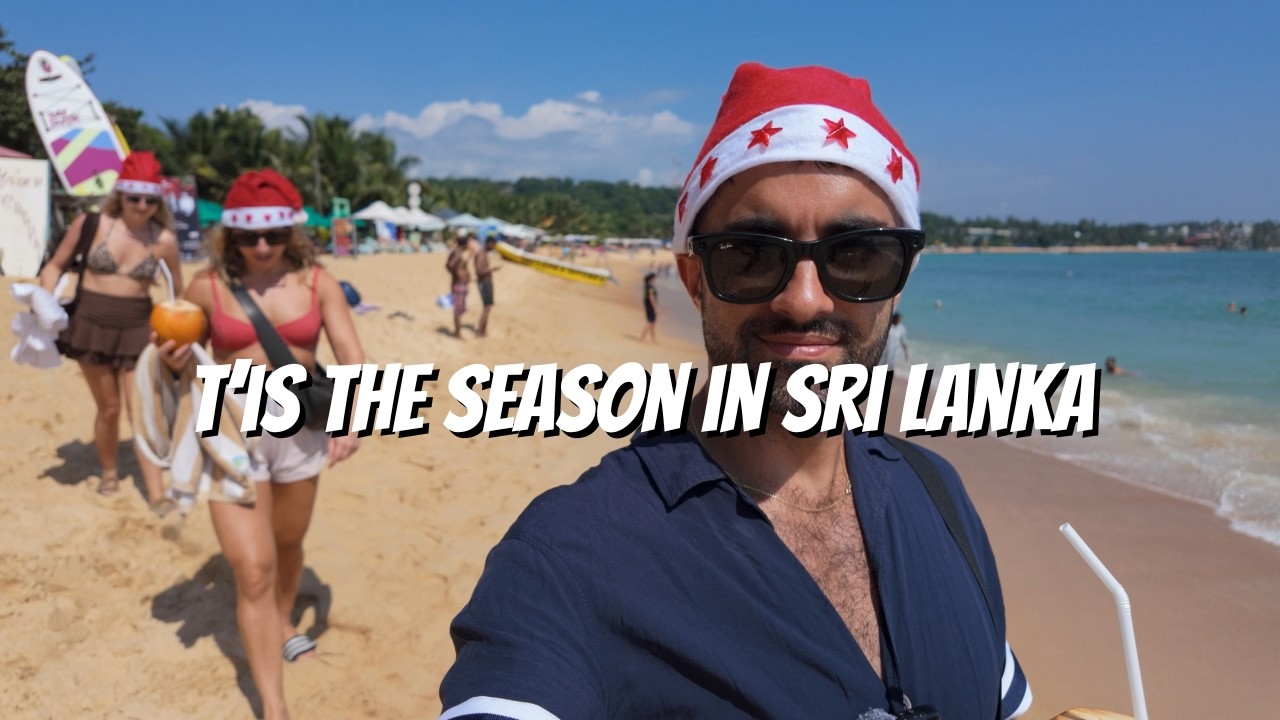SRI LANKA 🇱🇰 | Christmas and New Year on the Beach!