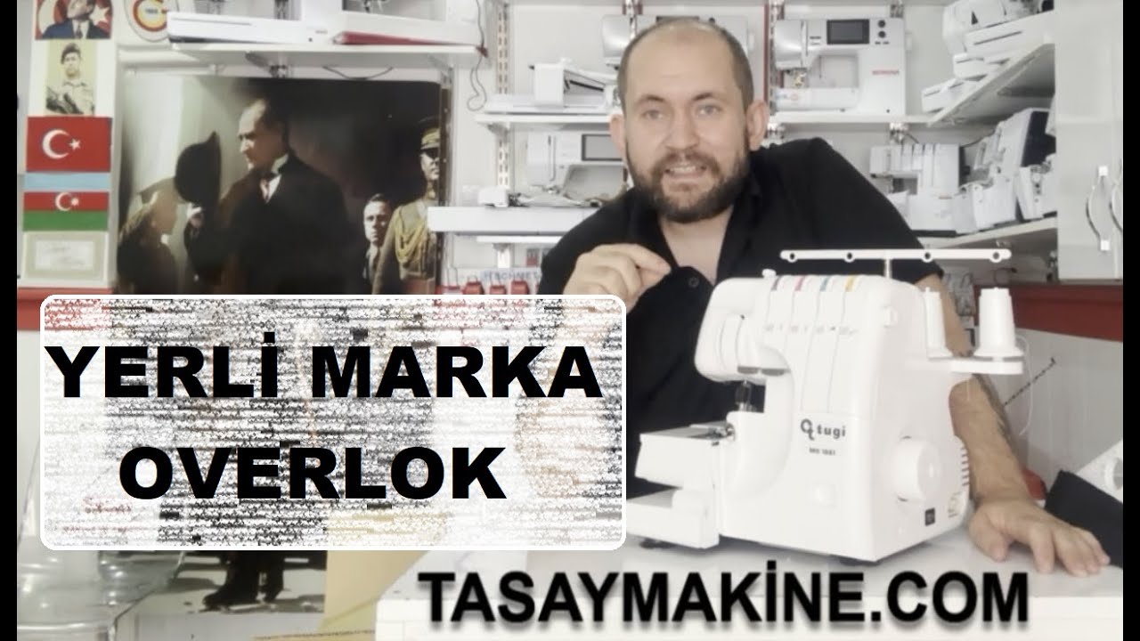 Tugi Mk1881 Ev Tipi Overlok Makinesi Video İnceleme