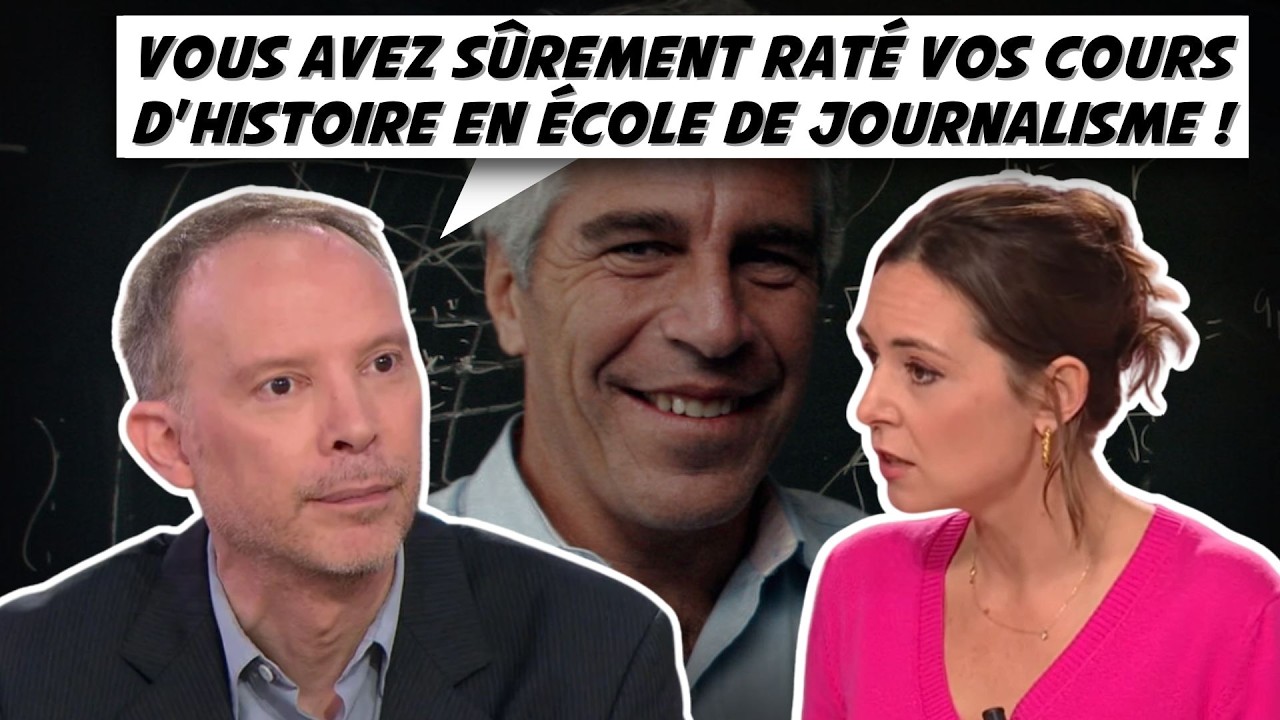 Il fait paniquer le plateau de BFMTV par son analyse sur l'affaire Epstein