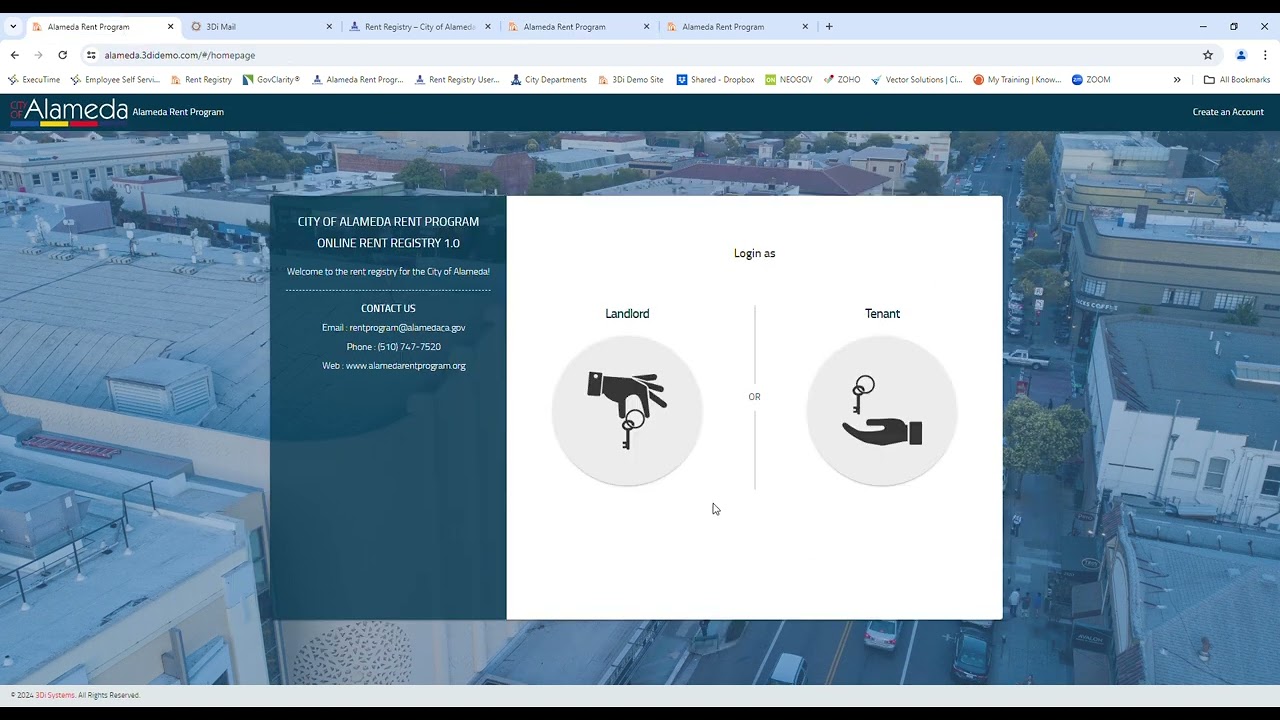 Create Rent Registry Account_ Video Tutorials