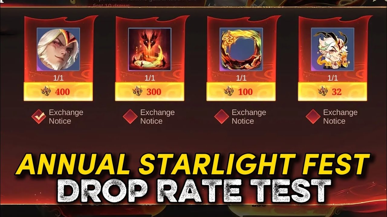DROP RATE‼️2025 STARLIGHT FEST 😮&zwj;💨😮&zwj;💨😮&zwj;💨