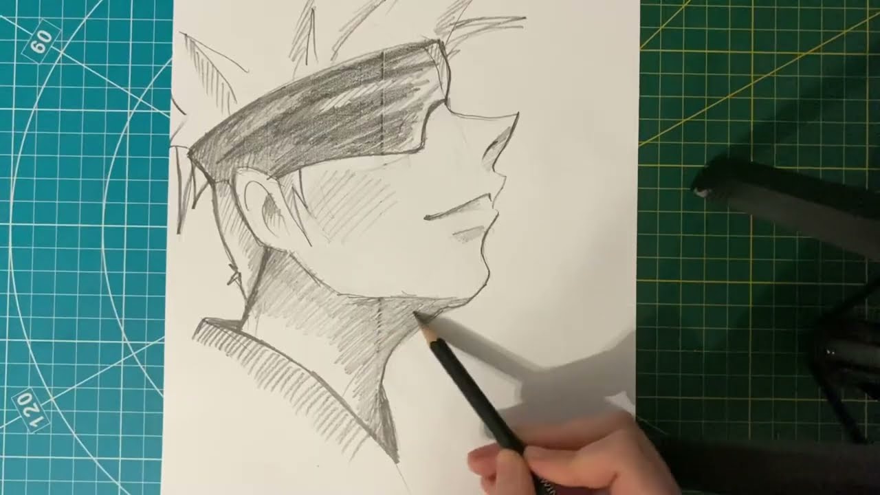 Draw Gojo Satoru Like a Pro ✍️ | Anime Style Guide