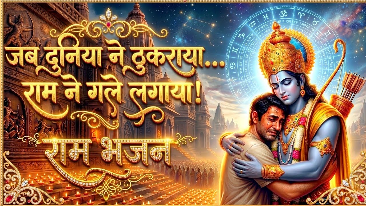 जब दुनिया ने ठुकराया… राम ने गले लगाया 🚩 | Heart Touching Ram Bhajan | Jai Shri Ram
