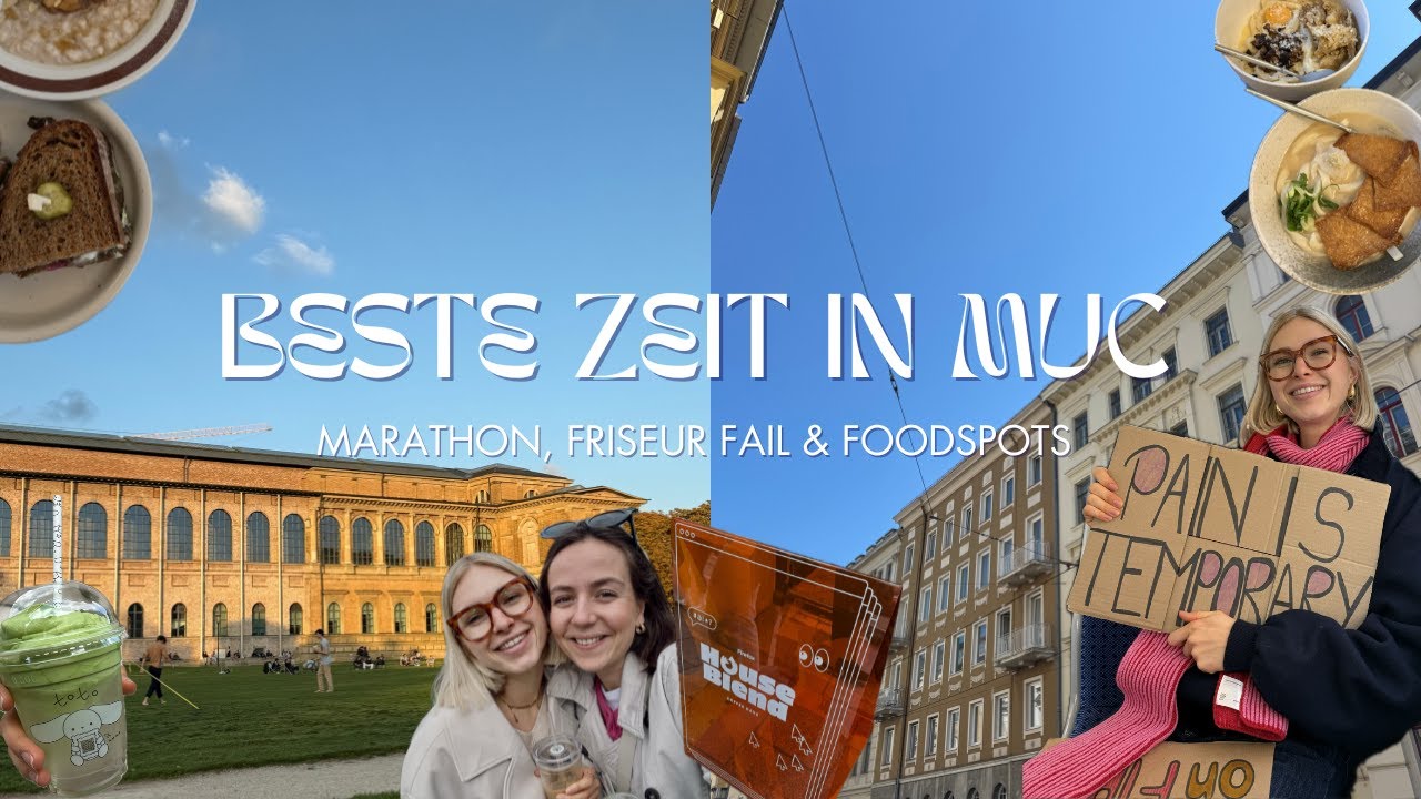 Anfeuern beim Marathon, Friseur Fail & Foodspots testen 👯‍♀️🤍🌇 I MARYYY