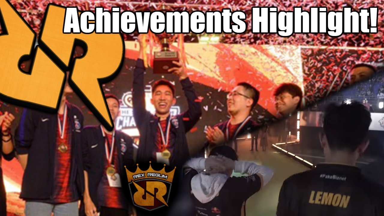 Mobile Legends - REX REGUM QEON(RRQ) HIGHLIGHTS ACHIEVEMENTS! (2017 - 2019)