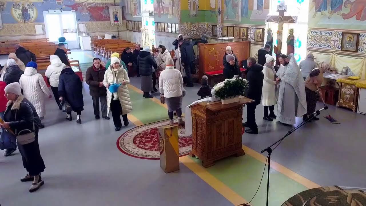 15.02 Пізня Літургія. Стрітення Господнє
