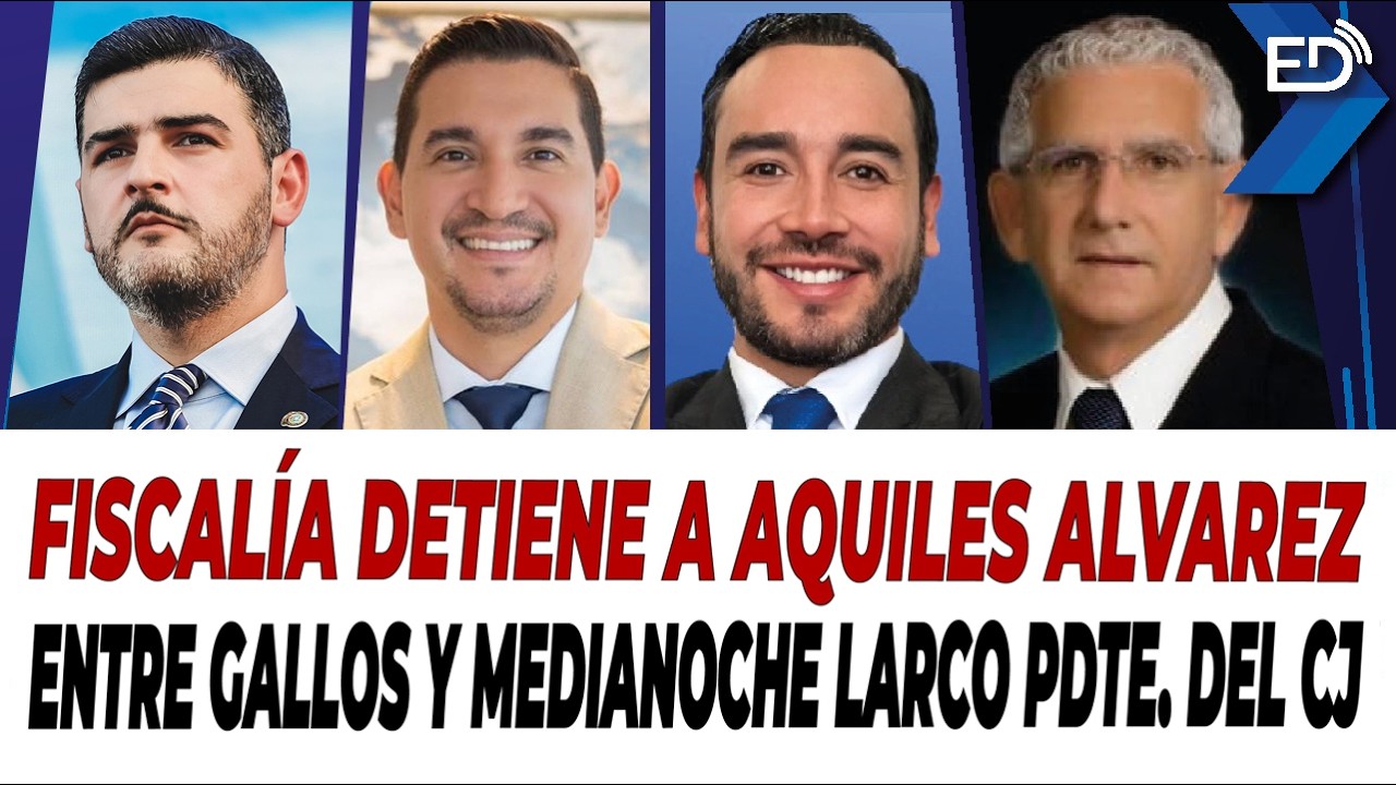 Fiscalía detiene a Aquiles Alvarez | Entre gallos y medianoche Larco Pdte. del CJ | 10/02/2026