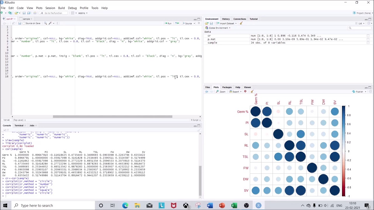 How to do Correlogram with Significance in RStudio? | Visualize your Correlations | Agriculture Res