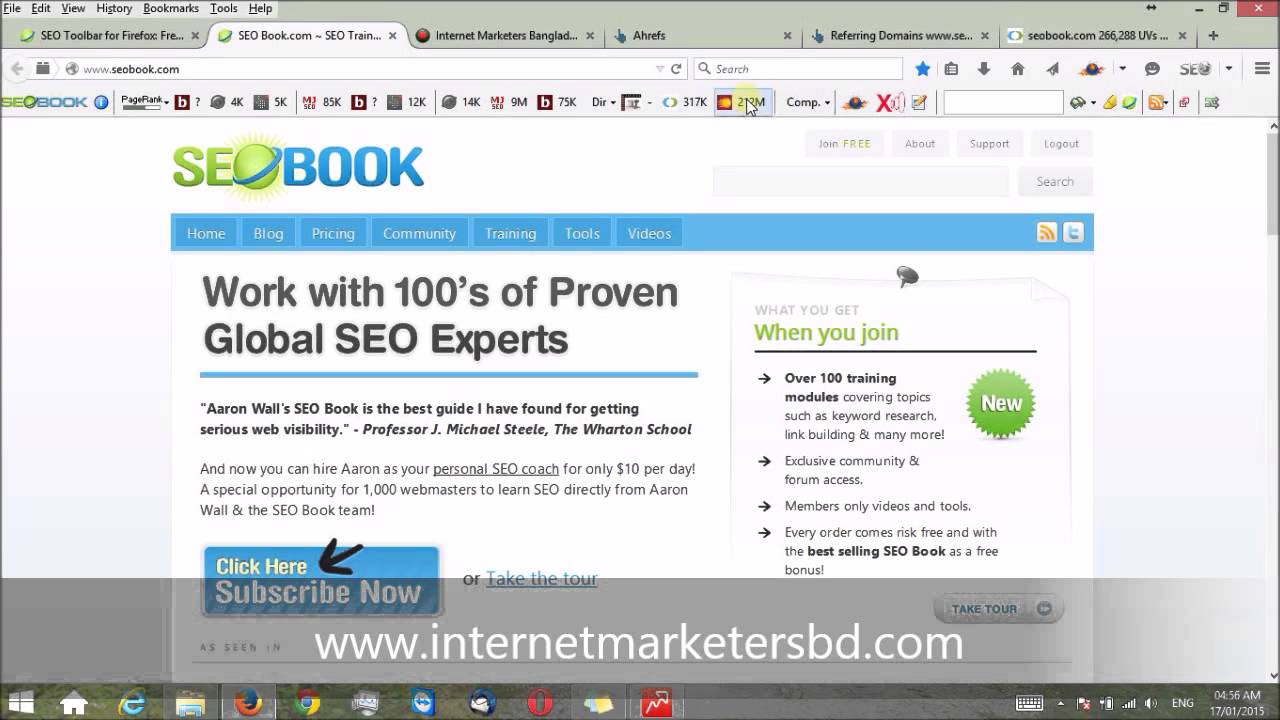 Introduction to SEO Toolbar